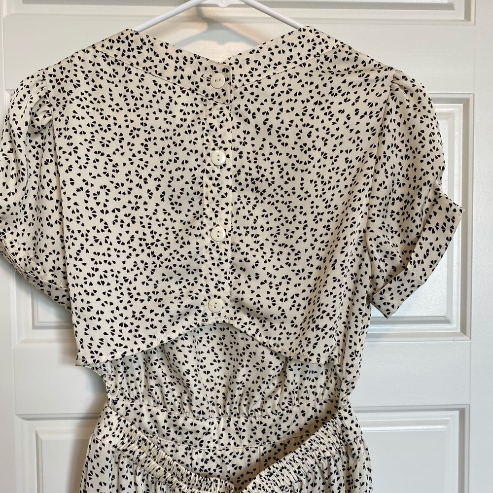 Satin Button Back Dress - image 2